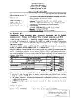 DE_20251021_08 Constitution d’une provision pour créances douteuses – DM 2 BUDG ASS