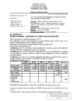 DE_20260310_03 Budget Lotissement – Approbation du Compte Financier Unique 2025