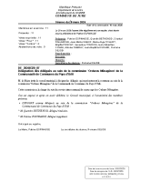 DE_20260320_07 Désignation des délégués au sein de la commission Ordures Ménagères de la Communauté de Communes du Pays d’Urfé